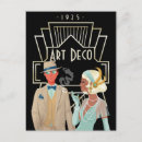 Search for vintage art deco postcards Retro