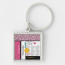 Search for pink leopard key rings Fashion