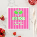Search for pickleball napkins Pickle ball party