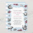 Search for vintage tea birthday invitations Pink roses