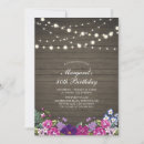 Search for wood invitations String lights