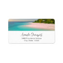 Search for traveling return address labels Ocean