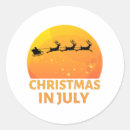 Search for christmas in july stickers Santa claus