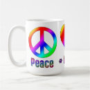 Search for rainbow peace mugs Dog