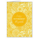 Search for floral retirement cards Retired