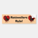 Search for rottweiler bumper stickers Cute