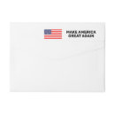 Search for red white and blue return address labels Stars and stripes