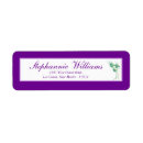 Search for peacock wedding return address labels Modern