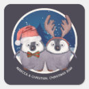 Search for penguin couple stickers Merry christmas