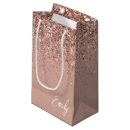 Search for glitter gift bags Girly