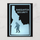 Search for sasquatch postcards Bigfoot