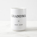 Search for 1st time grandma mugs Modern