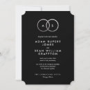 Search for black and silver wedding invitations Formal