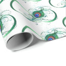Search for feathers wrapping paper Watercolor