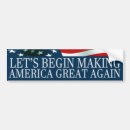 Search for donald trump campaign bumper stickers 2016