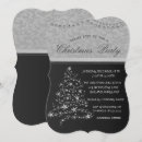 Search for black and silver christmas invitations Company