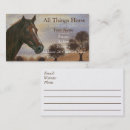 Search for farrier business cards Equine