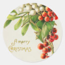 Search for red holly berries stickers Xmas