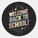 Search for welcome back to school stickers Teacher