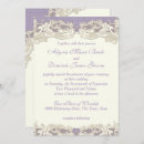 Search for burlap and purple wedding invitations Elegant