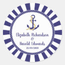 Search for anchor wedding stickers Striped
