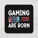 Search for computer game business cards Geek