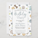 Search for dog paw print invitations Pawty