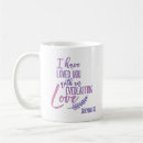 Search for everlasting love mugs Bible verse
