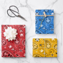 Search for red bandana wrapping paper Country