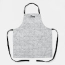 Search for coding aprons Black and white