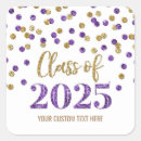 Search for graduation confetti stickers Class of 2025