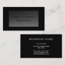Search for transparent business cards Modern
