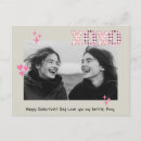 Search for checkered postcards Pink