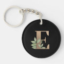 Search for letter e key rings Modern