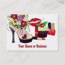 Search for heels business cards Red