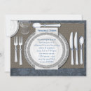 Search for dinner plate invitations Elegant