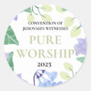 Search for convention stickers Jw
