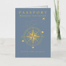 Search for passport wedding invitations Gold