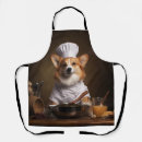 Search for funny corgis aprons Pet