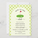 Search for baby golf invitations Preppy