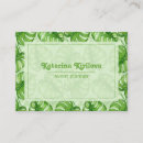 Search for greenery chubby business cards Elegant