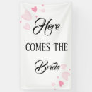 Search for here comes the bride wedding signs Simple