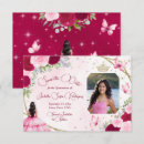 Search for rectangle quinceanera save the dates 15th birthday
