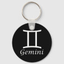 Search for gemini zodiac key rings Astrological