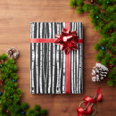 Search for black tree wrapping paper White