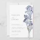 Search for purple iris wedding invitations Simple