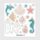 Search for mermaid and sea creatures stickers For her