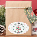 Search for mistletoes stickers Red and green