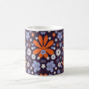 Search for blue flower mugs Orange