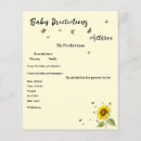 Search for sunflower baby shower games Watercolor